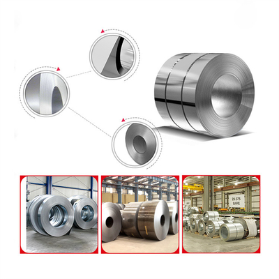 ASTM JIS DIN Inox 201 316 Roestvrij staalriem 304 Roestvrij staalband