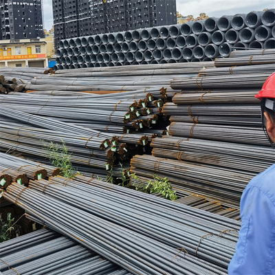 Warmgewalste van de het Koolstofstaalpijp van HRB335 HRB500 Rebar van het de Montage Misvormde Staal